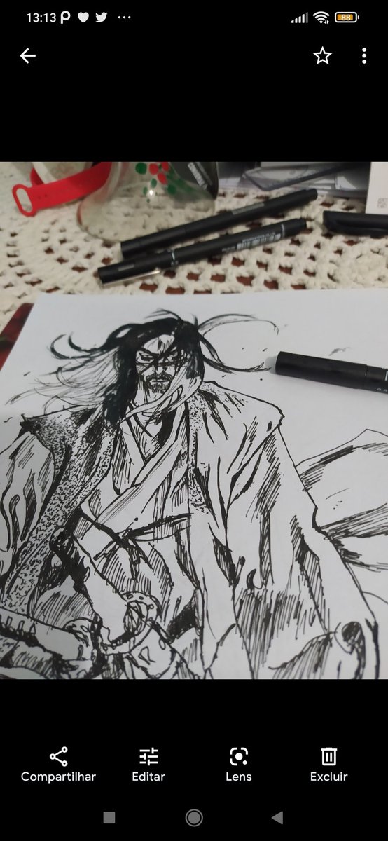 JustCiscow's tweet photo. Um pouco de tradicional, Vagabond

#digitalart #artedigital #characterdesign  #Vagabond  #manga #anime https://t.co/7FnSMROHE0