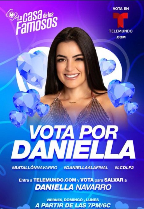 Hoy a las 6pm vota por Daniela en la cosa de los famosos, una persona s&uacute;per real y sincera 🙌🏻💜  La Casa<a href="/tag/daniellaalafinal"class="tags"><span>#daniellaalafinal</span></a><a href="/tag/daniellasequeda"class="tags"><span>#daniellasequeda</span></a><a href="/tag/lacasadelosfamosos2"class="tags"><span>#lacasadelosfamosos2</span></a>