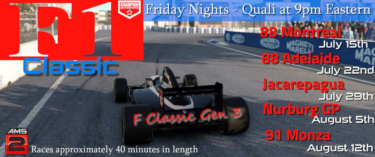 Champion Motorsports tweet media