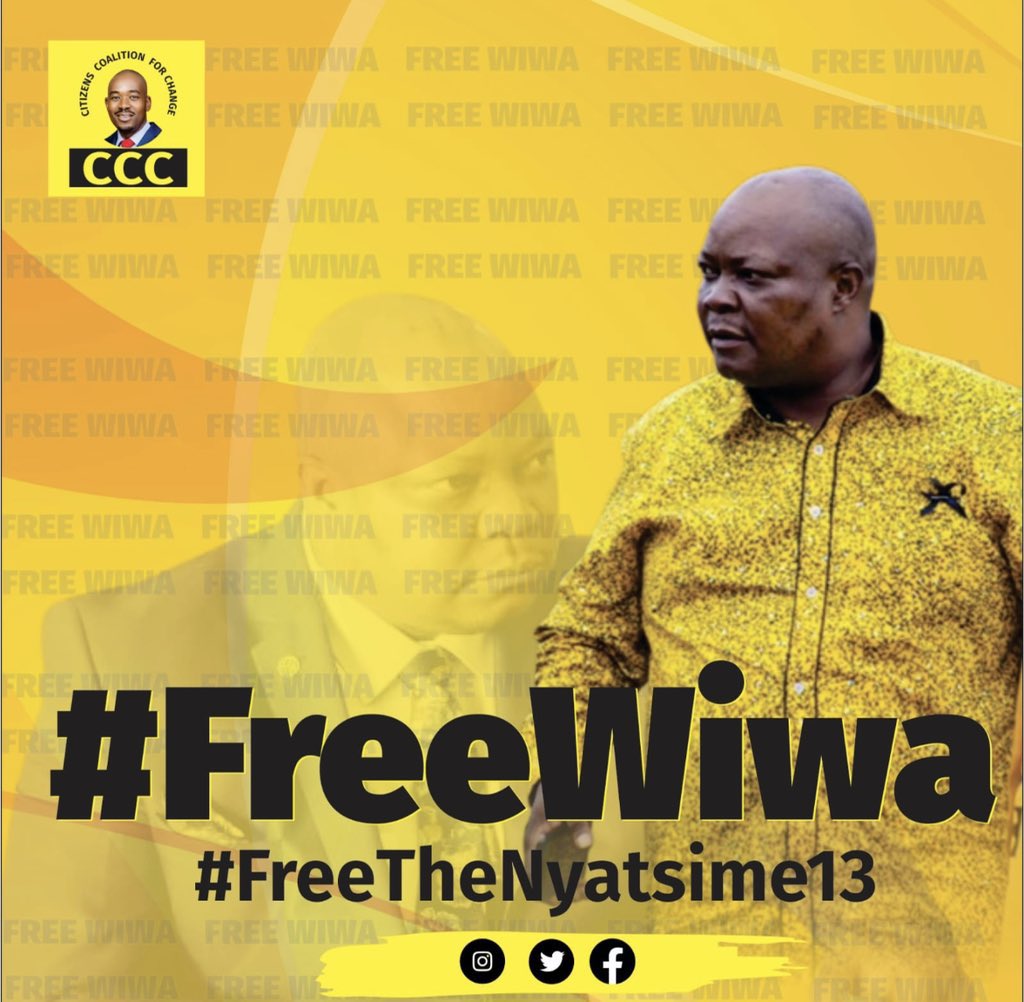 daddyhope's tweet photo. Greetings my friends.
I hope you had a good Sunday.

Don’t forget that @JobSikhala1 and Godfrey Sithole and the Nyatsime 14 are still in prison.

These political detainees require our daily solidarity, let us keep their plight in the local and international sphere, always! https://t.co/RAfKlOzA2J