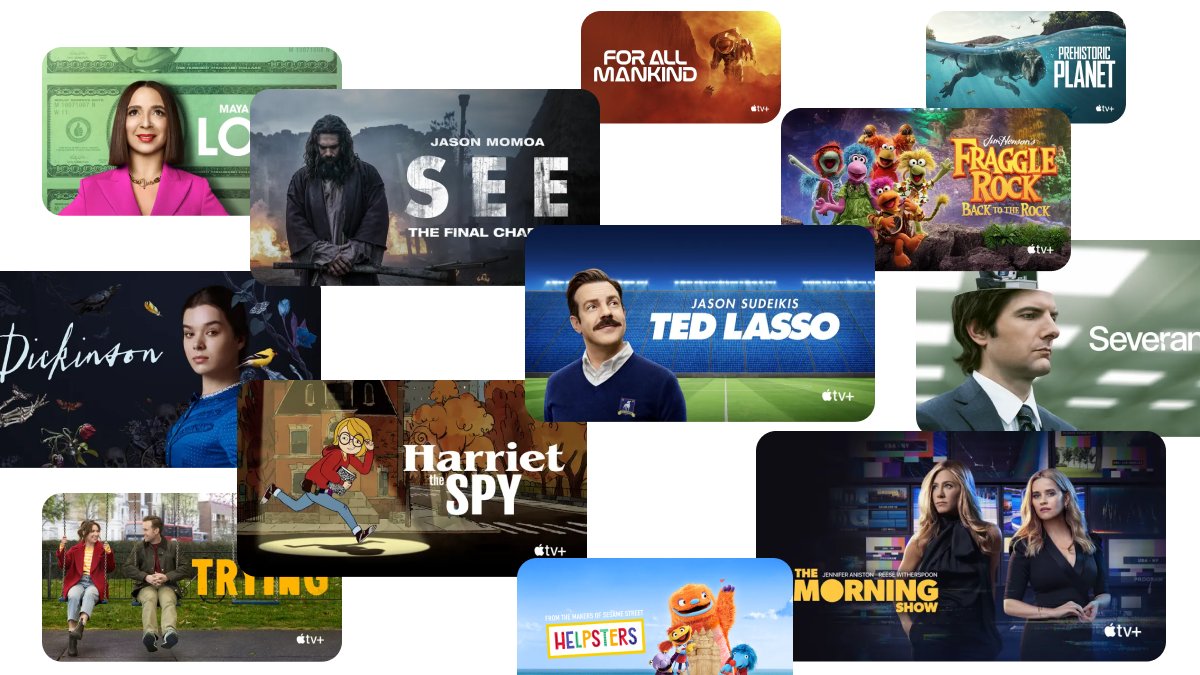 All Apple Originals, exclusively on #Apple TV+.

Watch now: apple.co/3NNAl9L