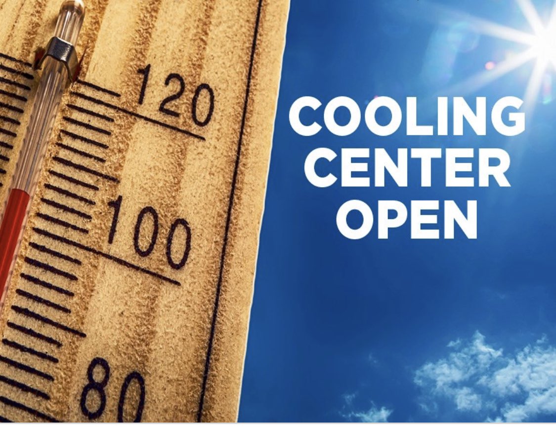 The Town of Westwood has opened the Council on Aging building, 60 Nahatan St., as a cooling center today from 12:00 -4:00 p. m. <a href="/TownofWestwood/">Town of Westwood, MA</a> <a href="/WestwoodPress/">Wicked Local Westwood</a>