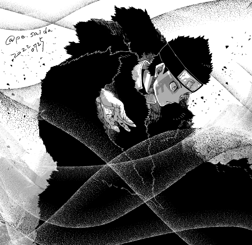砂隠れはマジでデザインが最高～～～というラクガキ 