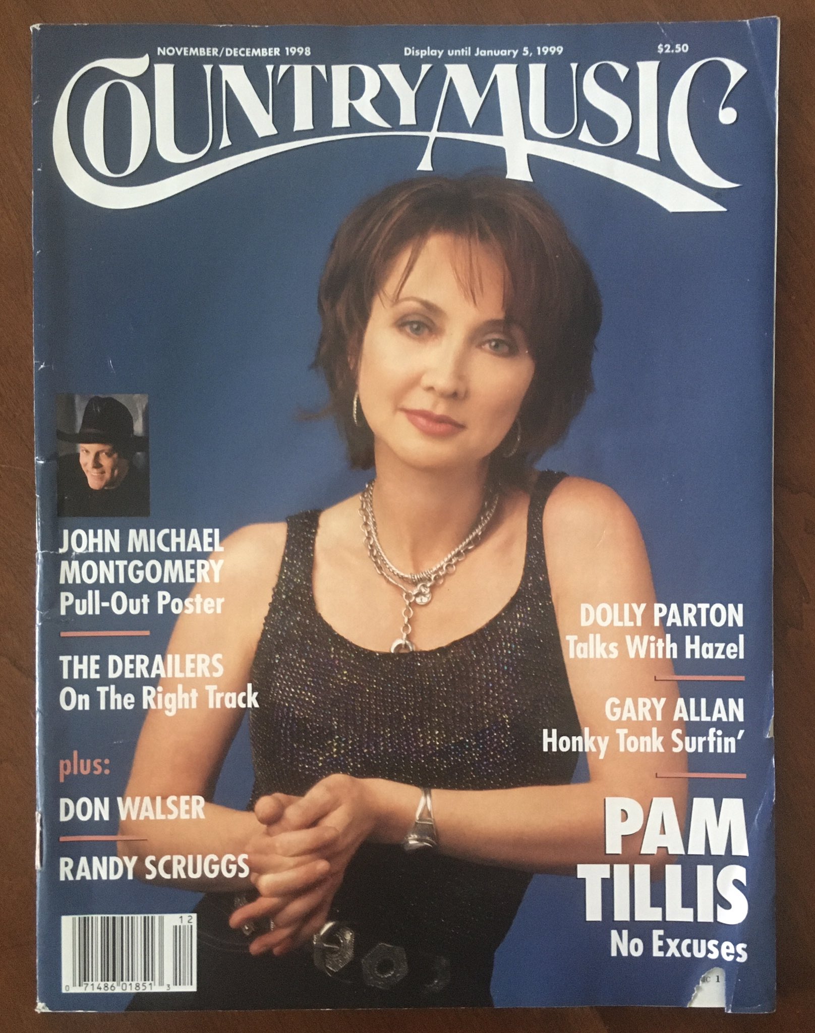 Happy birthday to the great Pam Tillis (who made the cover of Country Music in 1998) 