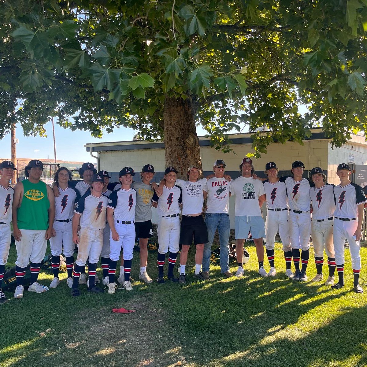 A solid opening round win for the Lightning. Great pitching by Lincoln VanDiest &amp; Coston Parcher. Temperature hovered around 95. Will play Kennewick at 4:00 today. <a href="/LHSlionsports/">Mike McKee</a> <a href="/CDN_sports/">CDN Sports</a> <a href="/KPUG/">KPUG 1170</a> <a href="/LyndenTribPreps/">Lynden Tribune Sports</a> @WhatcomPreps <a href="/LyndenSchools/">Lynden Schools</a>
