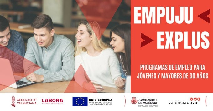 AjuntamentVLC's tweet image. 📲¿Has rebut un SMS com a preseleccionat o preseleccionada als nostres programes #EMPUJU o #EXPLUS?
🗓️Està obert el termini de presentació de documentació, preferentment per seu electrònica💻fins al 27/07. Afanya't!
EMPUJU▶️bit.ly/3I4bZHE
EXPLUS▶️bit.ly/3QVcszE