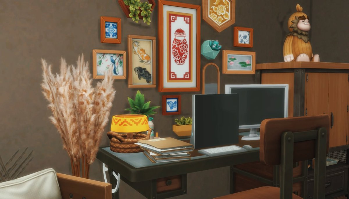CherrieeeX's tweet photo. Second bedroom from my newest build
"High Trees Moonwood"πͺ΅πΏwhich is gonna be Mila's new bedroom!
Im really obsessed with this wall decor from #DecorToTheMaxKit
πMy gallery ID: Cherrieee91
@TheSims @TheSimmersSquad
#ShowUsYourBuilds #TheSims #TheSims4 #PS4 https://t.co/NBMAyXdLFG
