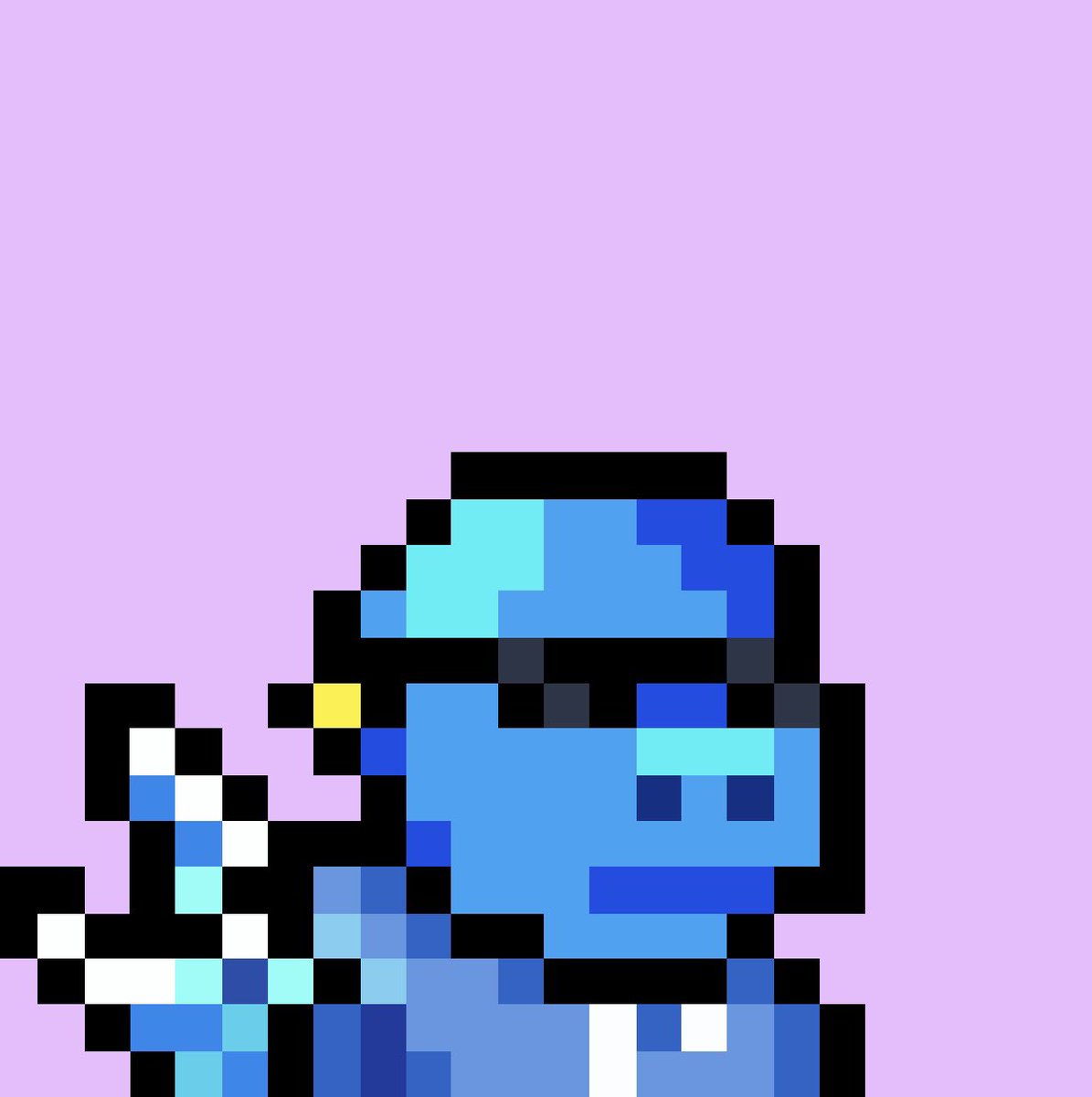 Our latest sneak peak we dropped in the server!👀 
whose gonna be the lucky one to mint this icey turt🥶