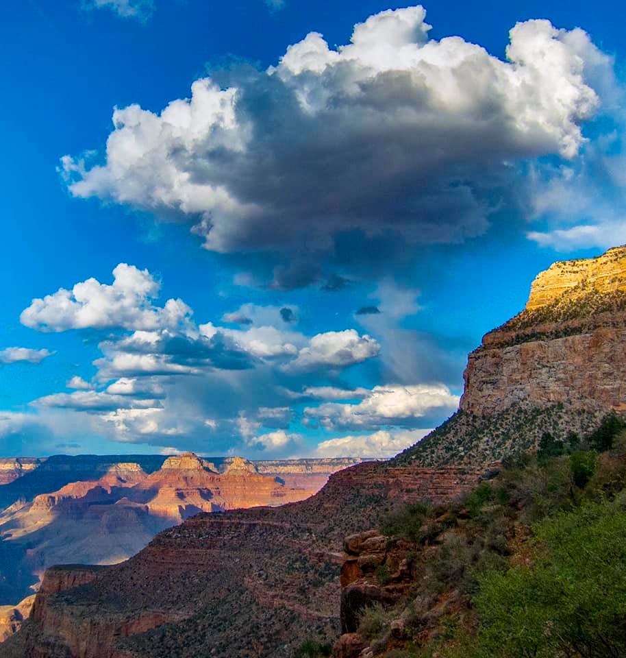 “It is in the wild places, where the edge of the earth meets the corners of the sky, the human spirit is fed.” — Art Wolfe What's open this weekend? go.nps.gov/C19 (61552) #FridayFeeling #Arizona #GrandCanyon #EarthFocus #Spring