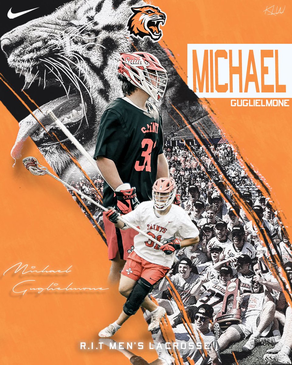 mikegugs10's tweet photo. I am happy to announce that I will be continuing my academic and athletic career at Rochester Institute of Technology! I would like to thank my family, coaches, and my many teammates along the way. Go Tigers🐅!!! https://t.co/sseten3APo