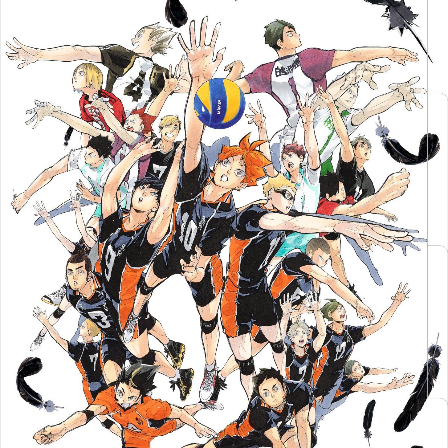 Манга Haikyuu Карасуно