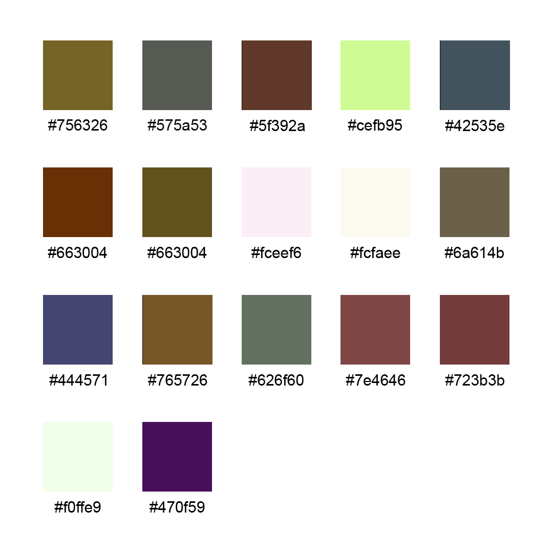 We'd love it if you could stick to our brand's color palette
