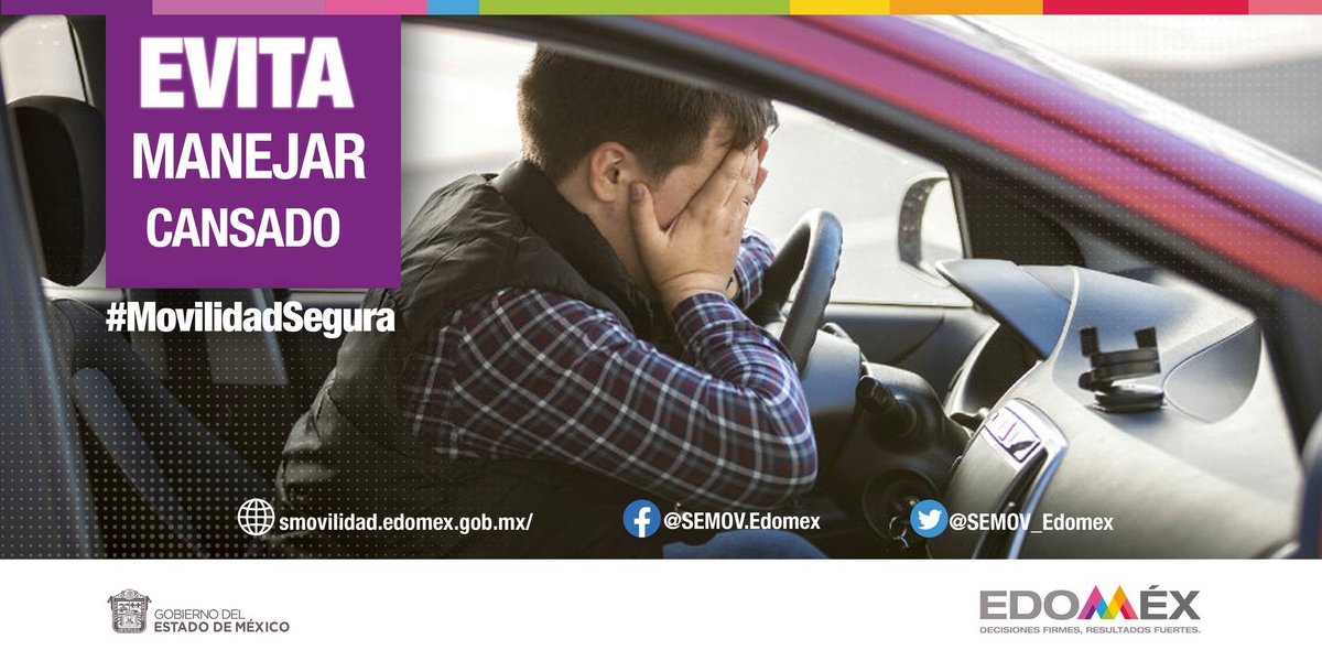 CecytemMetepec's tweet photo. Si te sientes cansado evita conducir, ya que es responsabilidad de todas y todos para tener una #MovilidadSegura. ¡No manejes cansado! https://t.co/87Z5SfJKyN