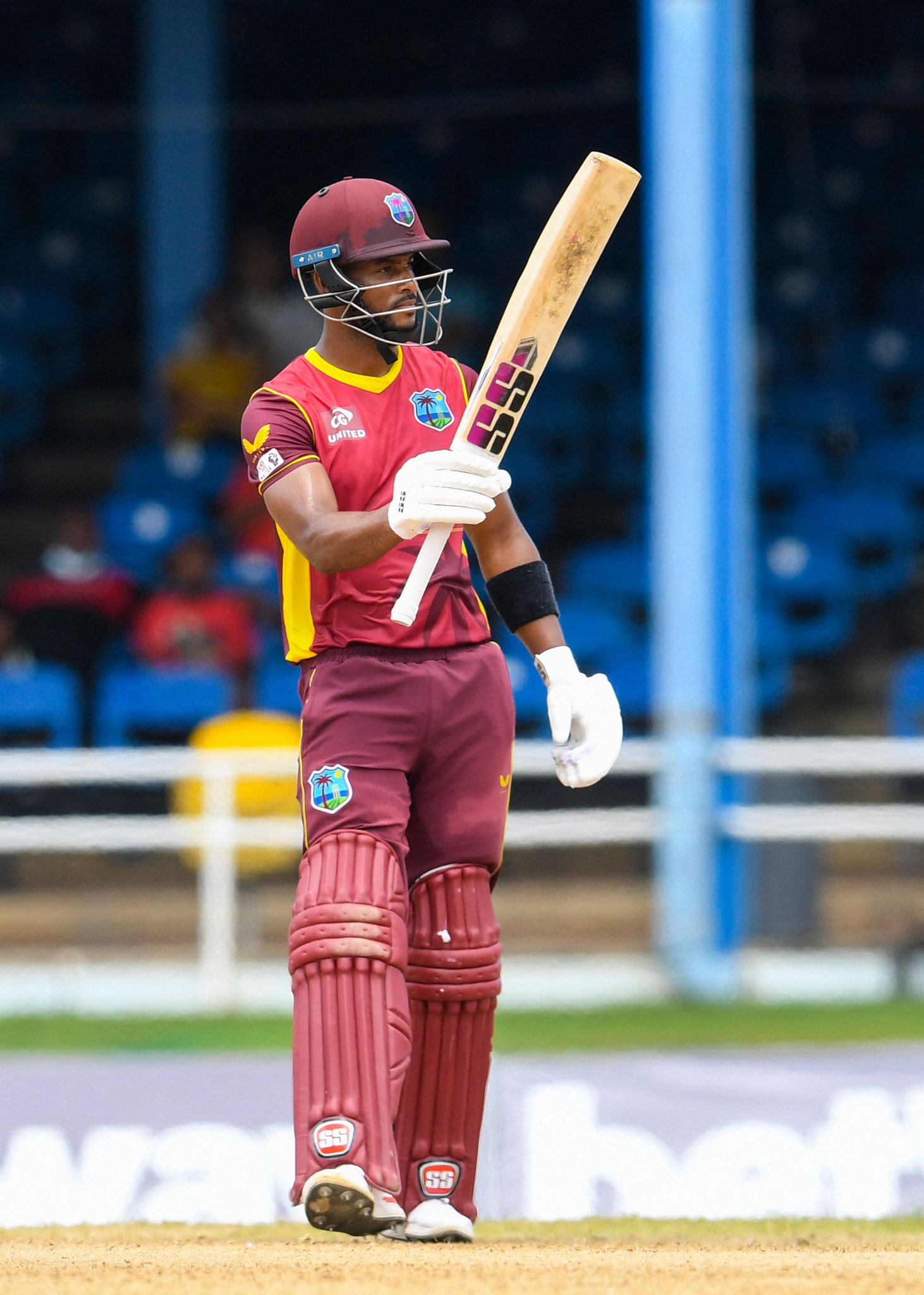 WI vs IND: Shai Hope becomes tenth player to hit century in 100th ODI