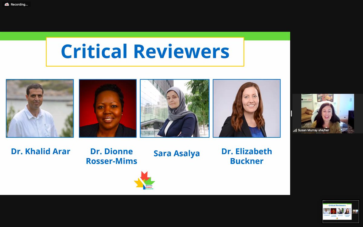 The lovely <a href="/MurrayClearpath/">Dr. Susan E. Murray (she/her)</a> introducing the critical reviewers for the book, we can't wait to hear what they think!