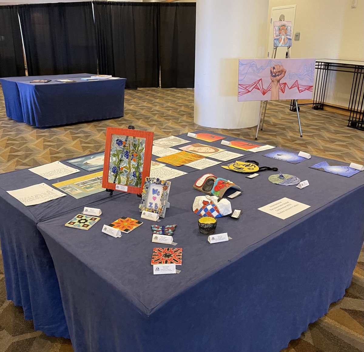 VUSD student artists on display at IB Global Conference #IBGC2022 ⁦<a href="/VistaBlueprint/">Vista Unified</a>⁩ ⁦<a href="/VistaAVPA/">Vista Academy Bulldogs</a>⁩ ⁦<a href="/CasitaMagnet/">Casita Center</a>⁩ ⁦<a href="/vistamagnet/">Vista Magnet Middle</a>⁩ ⁦<a href="/RBVHighSchool/">Rancho Buena Vista High School</a>⁩ ⁦<a href="/VHSPanthers/">Vista High School</a>⁩