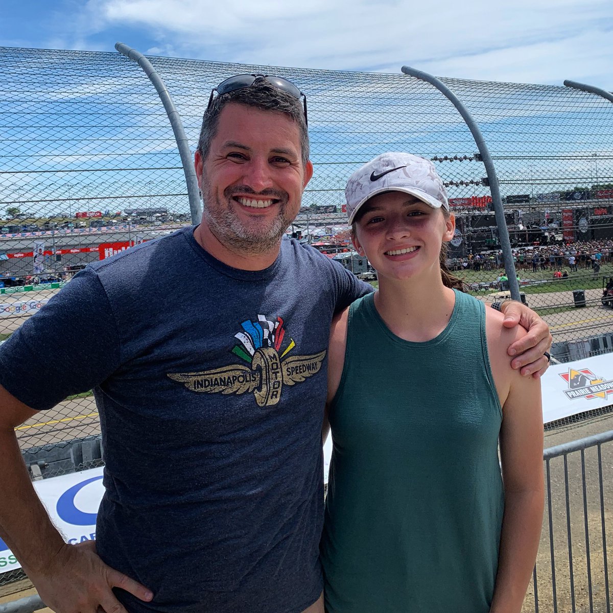 Ready for Gwen Stefani and a second day of <a href="/IndyCar/">NTT INDYCAR SERIES</a> racing with this car gal!