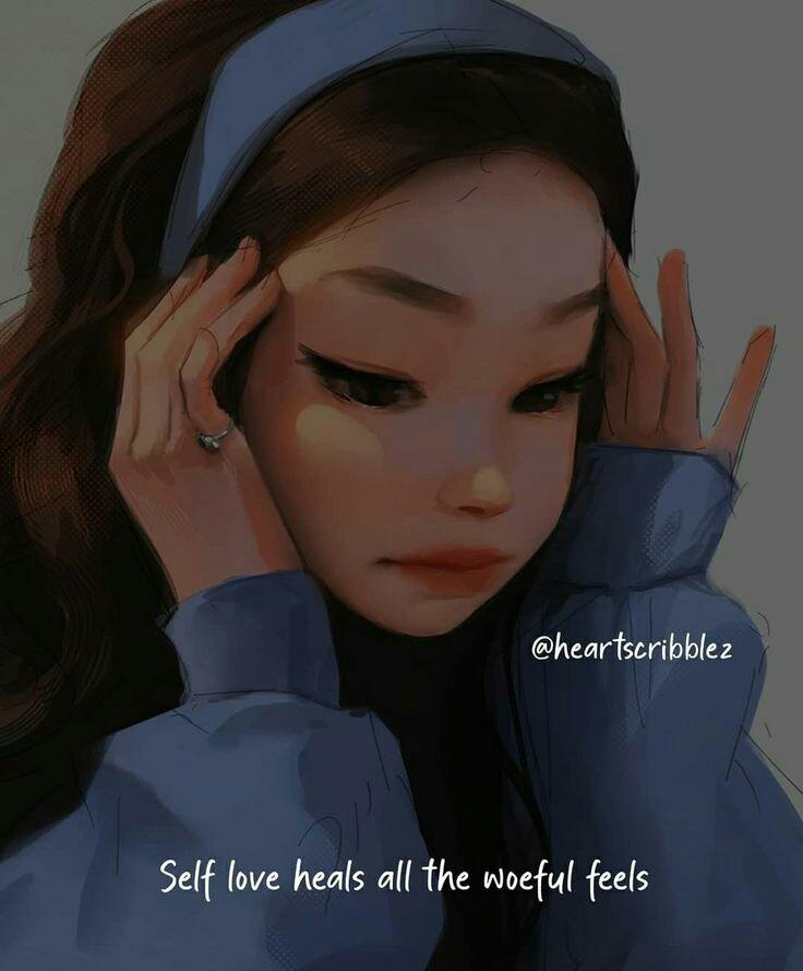 WalOSaf's tweet image. SELF LOVE HEAlS All THE WOEFUL FEELS.