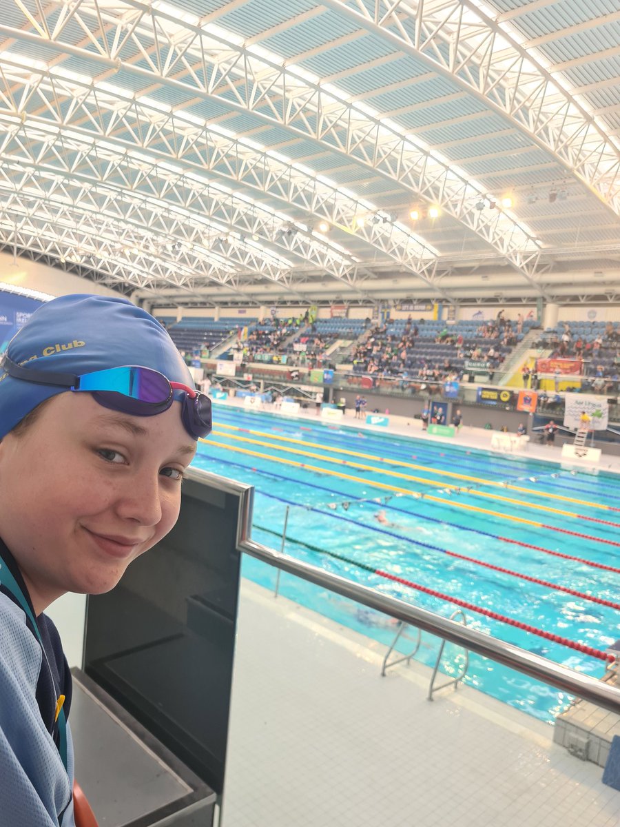 EmmaNorthmore's tweet photo. Irish Nationals Completed!
First competition of this level for Lara and she was a real pro 🤩
50 free     5th in Ireland 🇮🇪 
200back  8th in Ireland 🇮🇪 
100Back  11th in Ireland 🇮🇪 
200free    14th in Ireland 🇮🇪 
200IM      18th in Ireland 🇮🇪 
@woldinghamsport @WoldinghamSch https://t.co/vcv8aBiLsH