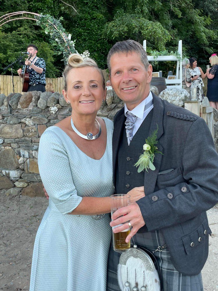 AngieBailey8's tweet photo. We have finally came back down to earth (a wee bit) after Asia &amp; Josh’s wedding. It was the most perfect day we could’ve imagined for our princess. She looked absolutely stunning. We were the proudest parents on the planet when she tied the knot with our wonderful new son-in-law. https://t.co/9xwKmYcwm8