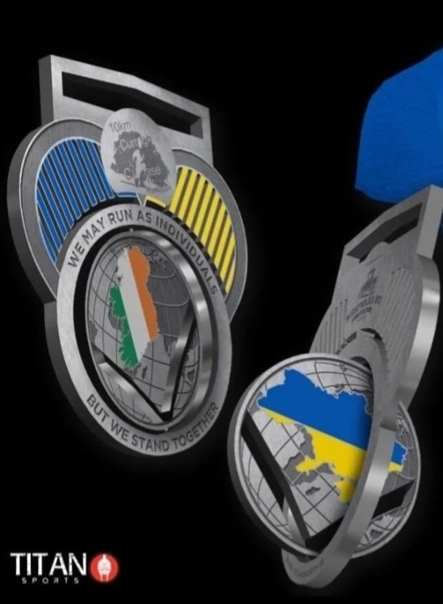 'We may run as individuals, but we stand together'. We have a limited number of race packs left. Get your medal and jersey before they're gone at: curraghchase10k.ie