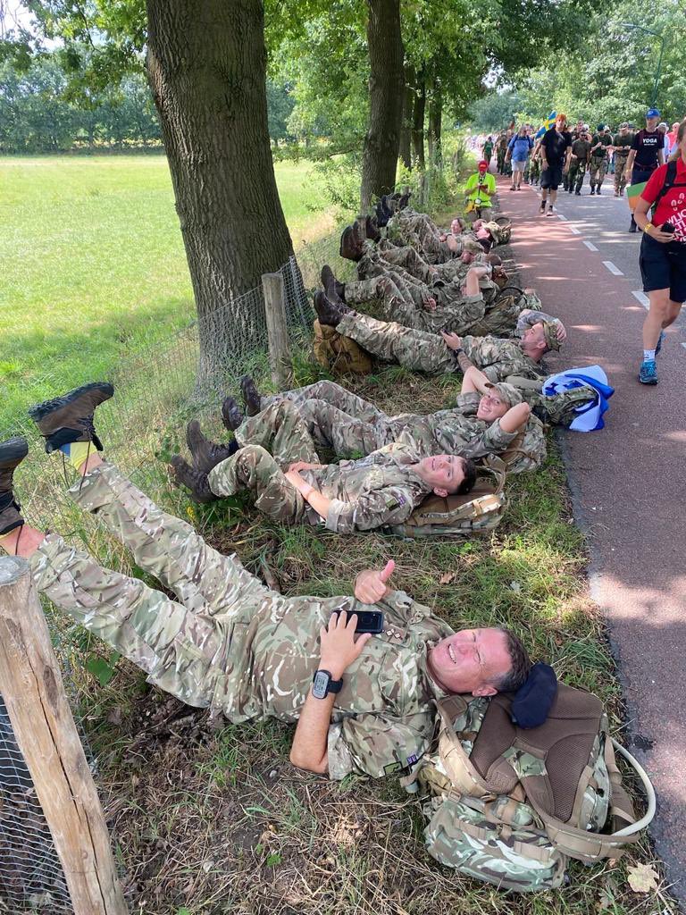 Unique opportunity to take part in the largest walking challenge in the world! Nijmegen Marches (Netherlands).

✅ Welldone Team 💪 

#Reserved4More