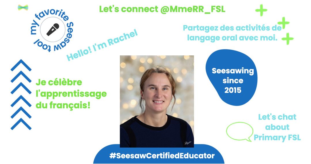 The microphone is an amazing tool for students to hear and to view themselves as french speakers.<a href="/seesaw/">Seesaw</a> #SeesawCertifiedEducator