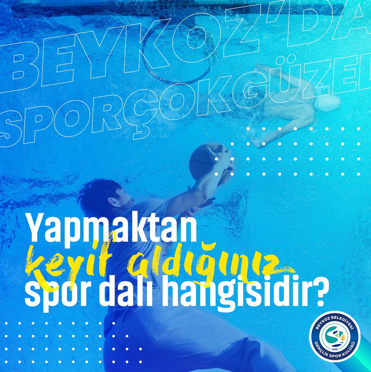 #Beykoz'da yapılan her spor keyiflidir ama sizlere tekrardan soralım istedik. Cevaplarınızı merak ediyoruz. 😎🙌🏻