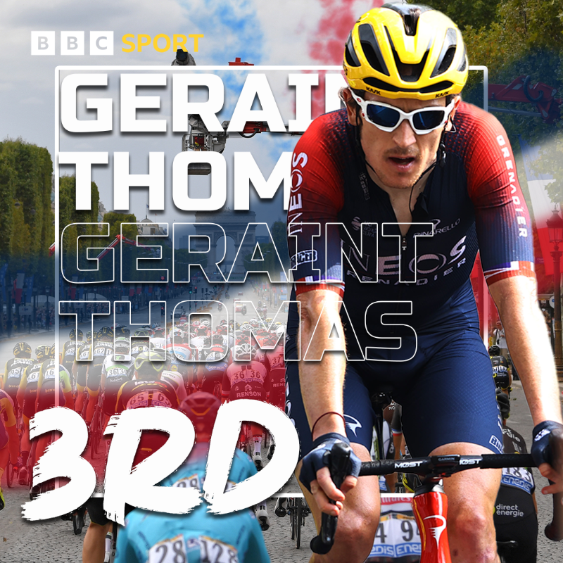 IT'S OFFICIAL! <a href="/GeraintThomas86/">Geraint Thomas</a> is on the podium in Paris, taking 3rd overall in the Tour de France!🥉🏴󠁧󠁢󠁷󠁬󠁳󠁿

What a performance! #TDF2022