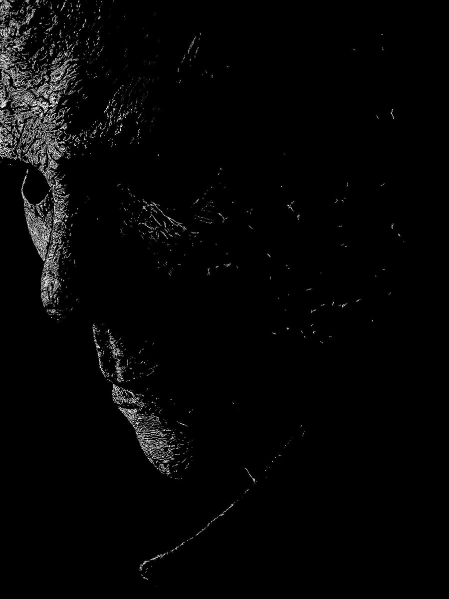 SebulaN04's tweet image. Digital Scratchboard Art I made of the new #HalloweenEnds Poster!