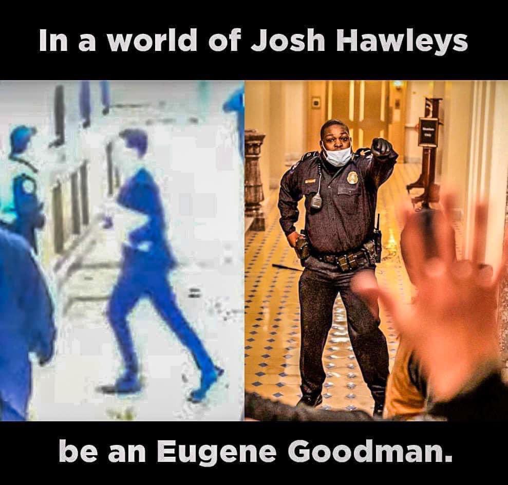 Much respect to #EugeneGoodman #RealHero