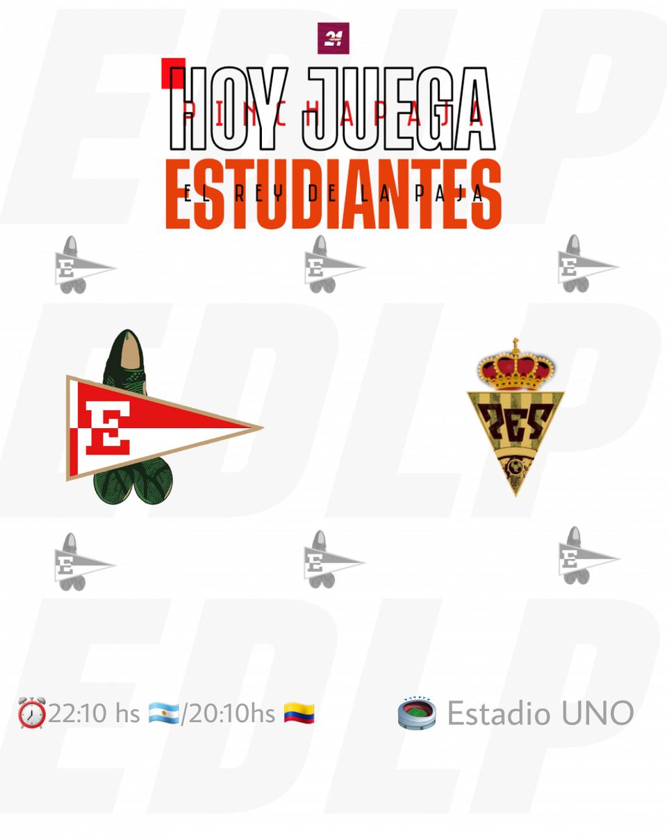 HOY JUEGA ESTUDIANTES! 🦁🇦🇹⚔
Por la fecha 11 de #La211 el #LeonDeLaPaja recibe en UNO a #PesUnited. VAMO ESTUDION

🖥 twitch.tv/laliga21 

#ElDecanoDeLaPaja #ElLeonDeLaPaja