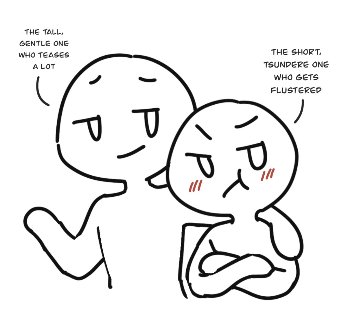 Touyarokii's tweet photo. my fave ship dynamic https://t.co/o5chRCBYLh