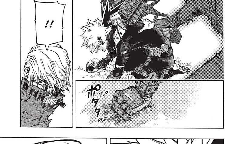 HE DIDNT FAKE IT ONCE, HE FAKED IT TWICE!! 😭The tears panel 😭😭😭😭😭 he really made it look lile he broke him utterly. Kacchan is so cool, he won't be defeated. He is so strong 😭😭😭😭😭 he gathered info with his suffering now he's ready for round 2 🥹 