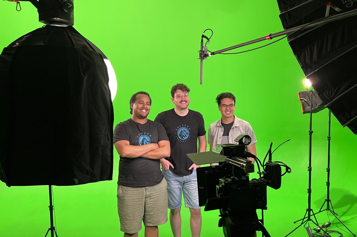 IAAlberta's tweet photo. First up we had the folks from @CalderaInteract. You can hear more about their studio in @EdmontonScreen’s #EdmontonDirect video which is live at @KDaysyeg! https://t.co/qieoj1KVet