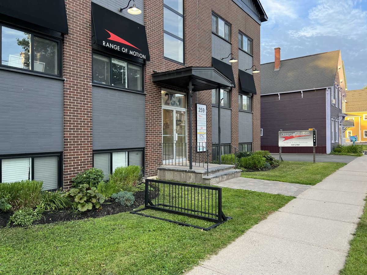 romphysio's tweet photo. Travelling by bike to any of the businesses in our building? Pls make use of our new bike rack. 🚲 https://t.co/8I6epCpapq