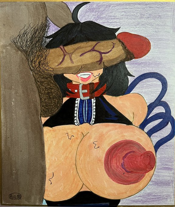 #みんなの描いたデカ乳輪が見たい 