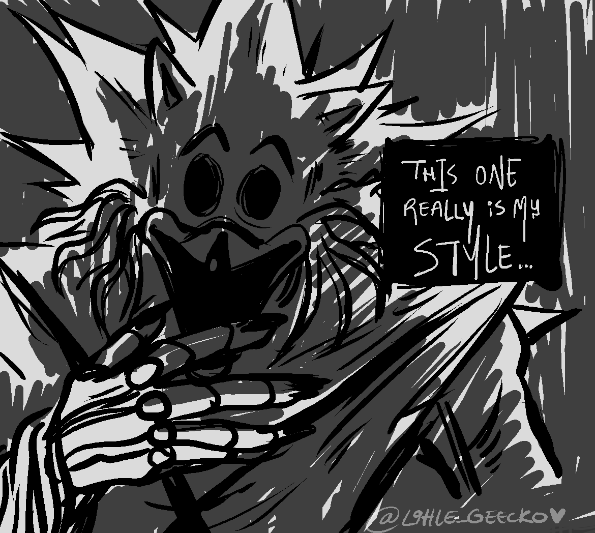 "From me to you, a gift" 
#Endlesscycles minicomic where Majin finds the perfect clone to be Lord X's new vessel (2/5)

CW for Blood and minor character death 
Thread below!