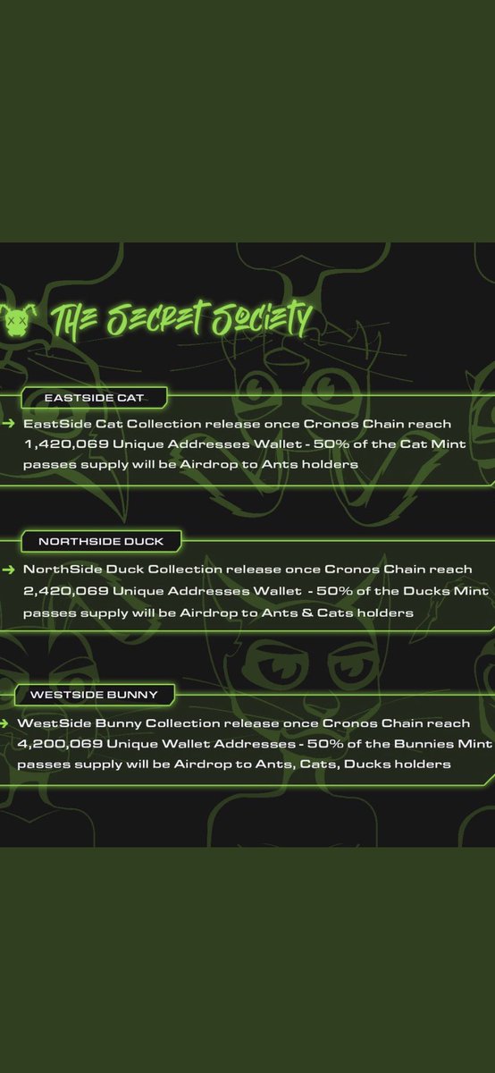 SLEDGENFTYO's tweet photo. @CronosSociety @CrolonelCronos Ant holders and future Ant holders, make sure you take a look at this short and sweet map out #AntLife https://t.co/sFYgL5GHdz
