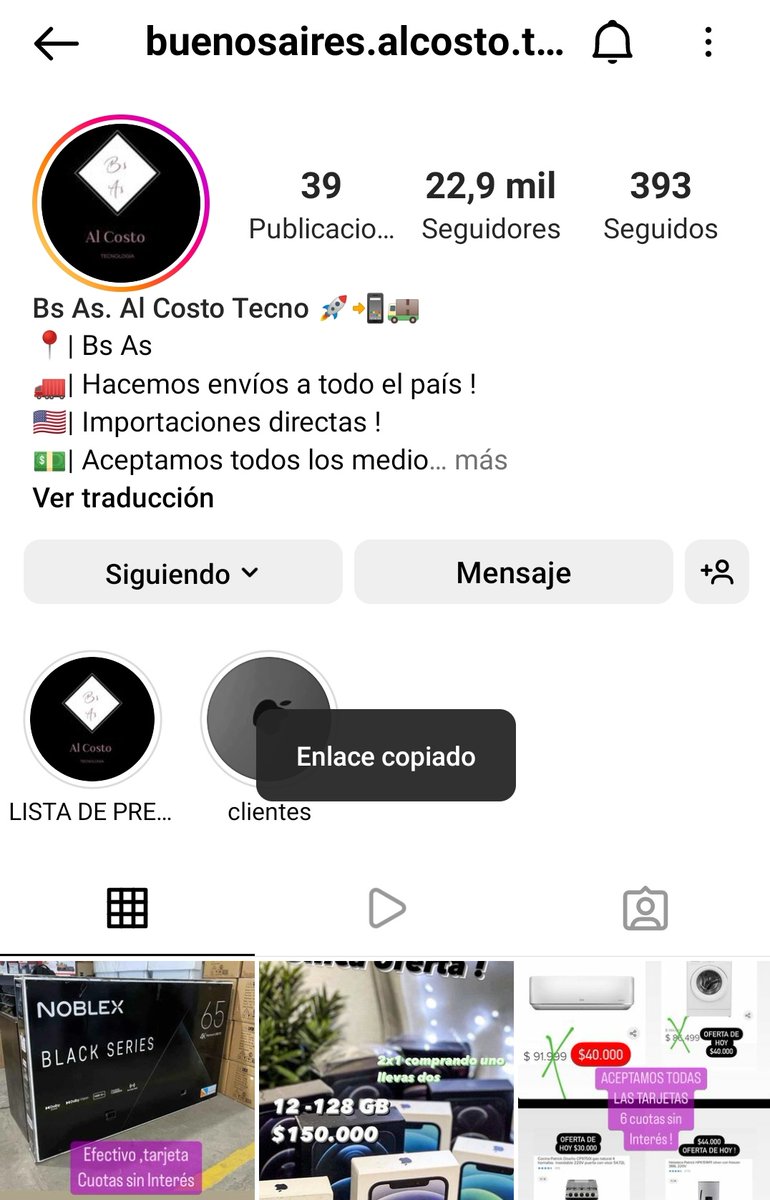 raraconfesion's tweet photo. https://t.co/Bhx6pO9v5j
Sigue estafando. Ahora vende televisores, heladeras y cualquier cosa. 2x1 inexistente. https://t.co/2F5wslrWHr