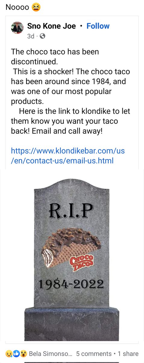 MikeyDLooper's tweet photo. @chocoTaco, say it ain't so bud. https://t.co/z7CgmS5uzZ