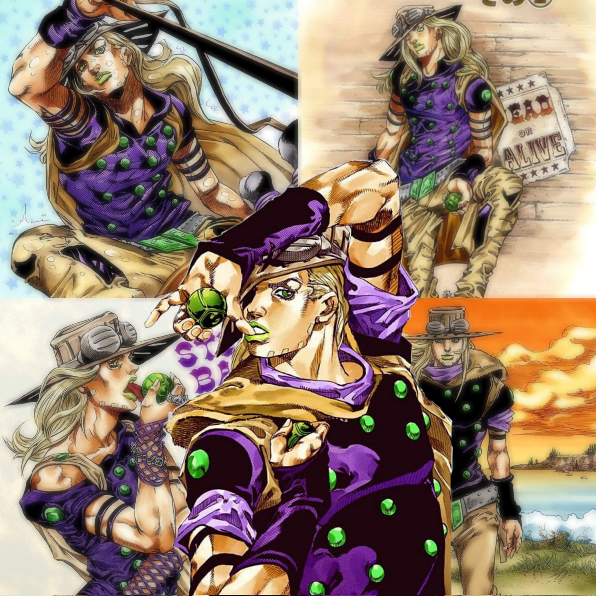 JOJO Comics ⭐ on Twitter "🏆 CAMPEÃO DO TORNEIO DOS MELHORES DESIGNS DE JJBA Gyro Zeppeli!! 🏆