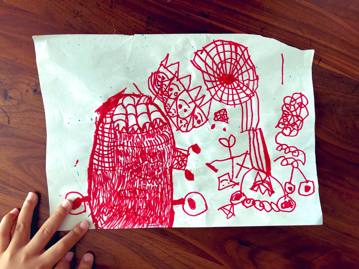 親バカなので息子の絵が大好きです🖼✨