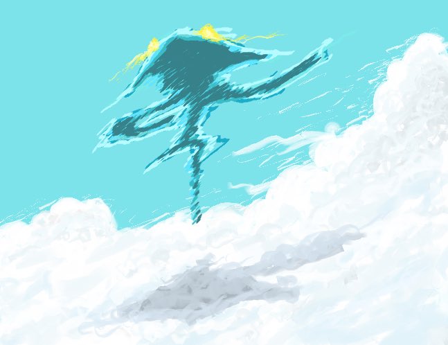 ムーラン 雲の上 イラスト オリジナル Illustration Original Sky Cloud T Co Tbjn34ltjn Twitter