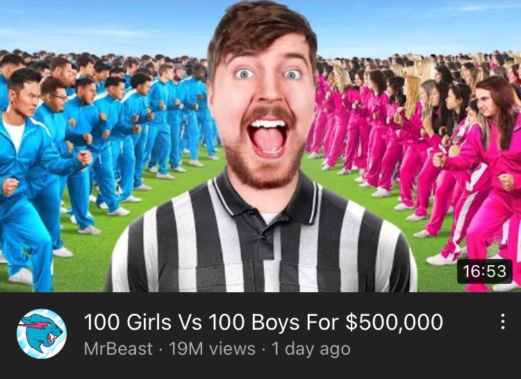 mrbeast nonbinary|TikTok Search
