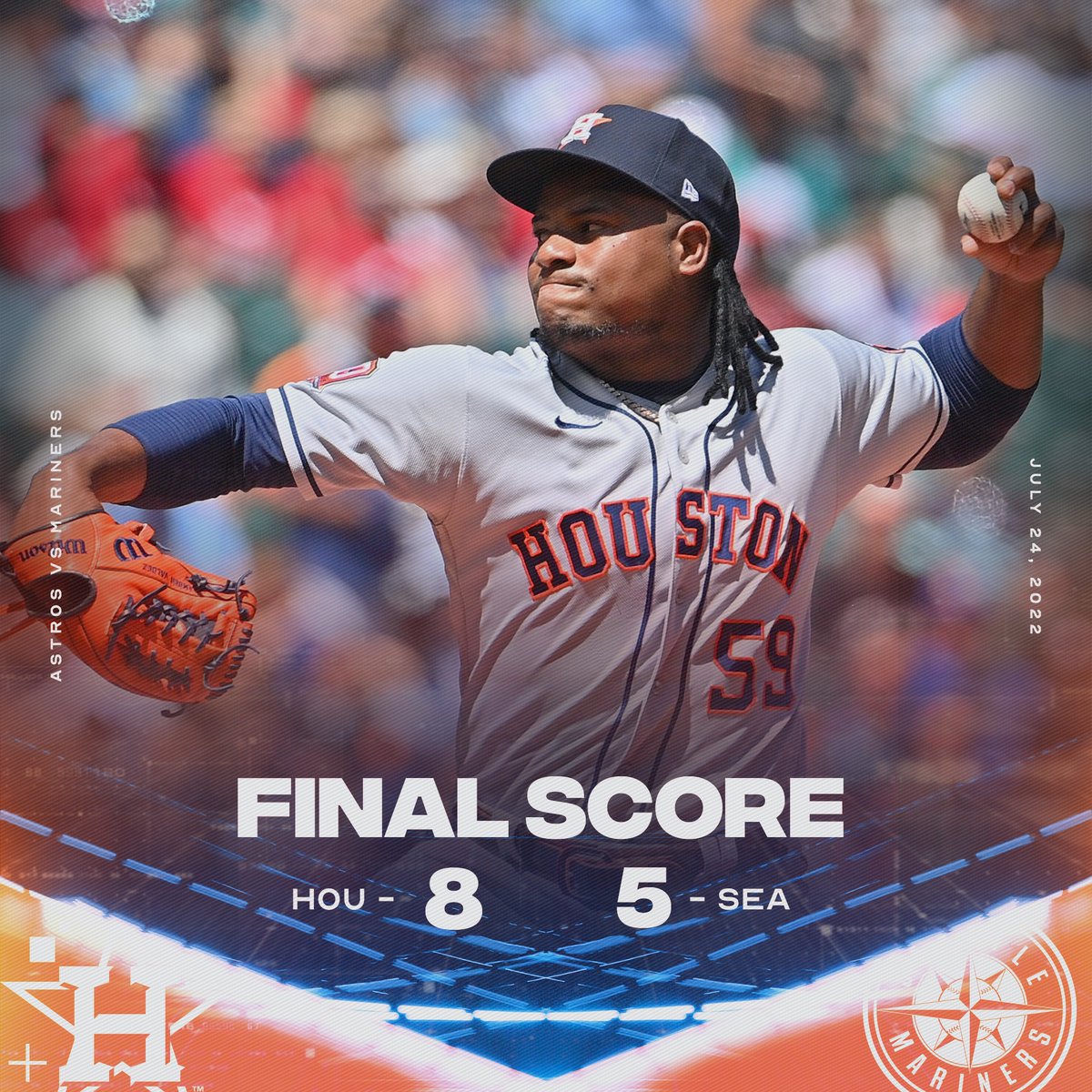 astros's tweet photo. Leaving the PN with the W. https://t.co/JE6oMxbkL6