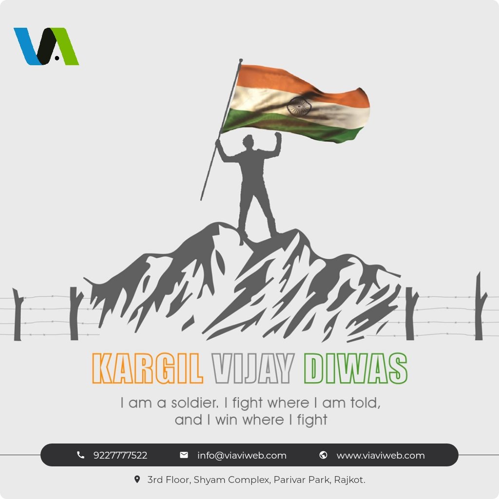 viaviwebtech's tweet photo. Kargil Vijay Divas | 365 Posts App

https://t.co/h0vUWniYgH

Create your business post in just a few seconds.

Download Android App.
https://t.co/FCplPnZnHK

#365postapp #KargilVijayDivas #KargilVictoryDay #Kargil #JaiHind #JaiBharat #MarketingPosts #BusinessMarketing #DailyPosts https://t.co/cLqcDLkvcs