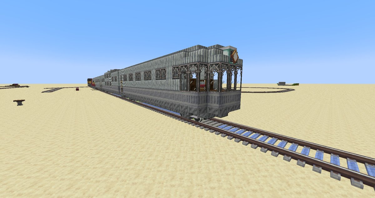 ChewyRailworks's tweet photo. Chewy Railworks is proud to present the "Imperator" class locomotive. Based off of the Santa Fe Superchief, the Imperator is designed for high speed luxury passenger travel. https://t.co/fOk3nWNuft