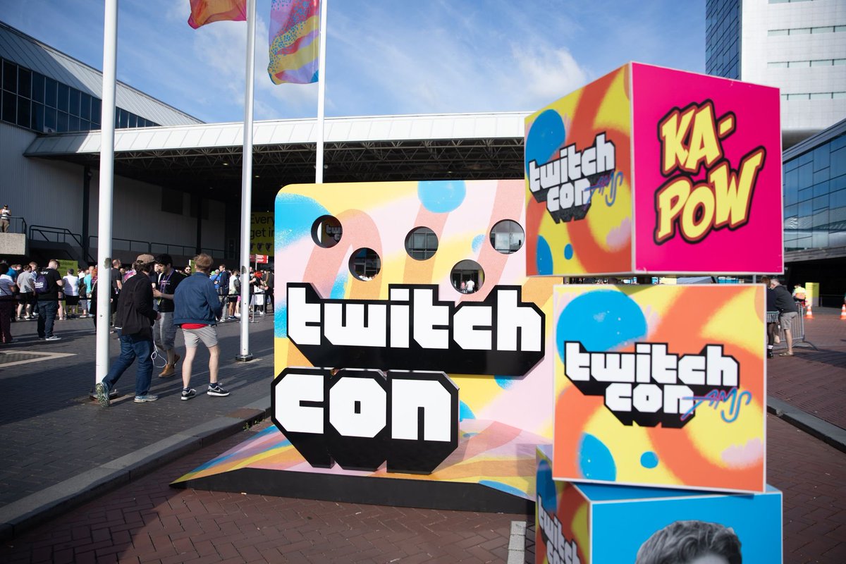 Twitch's tweet photo. We can’t believe it has been one week. Only 74 days until TwitchCon San Diego to do it again! https://t.co/hubiIH9T3U