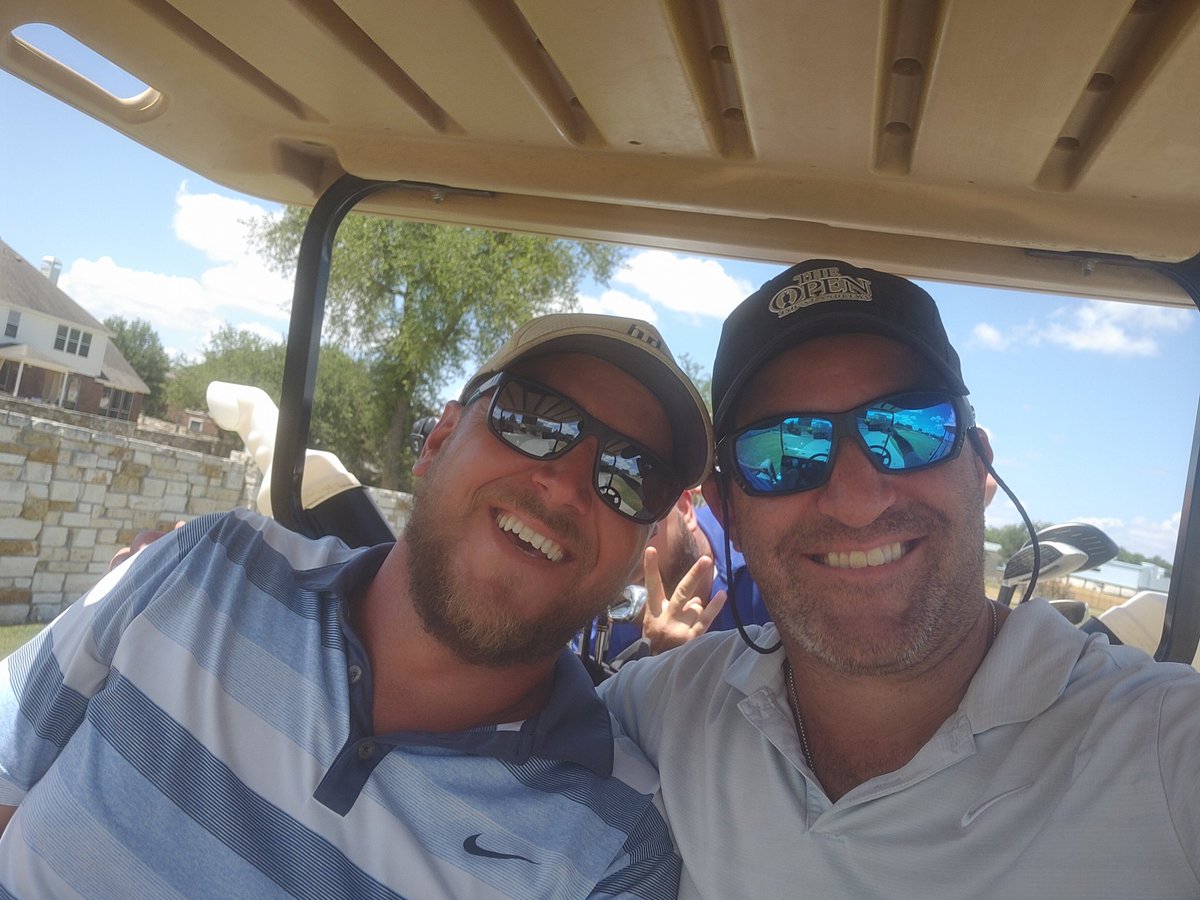 rudy2582's tweet photo. Missed this big sonofabitch. My AGA Cart mate. Colbster. #StarRanch https://t.co/beTNV0wHMV
